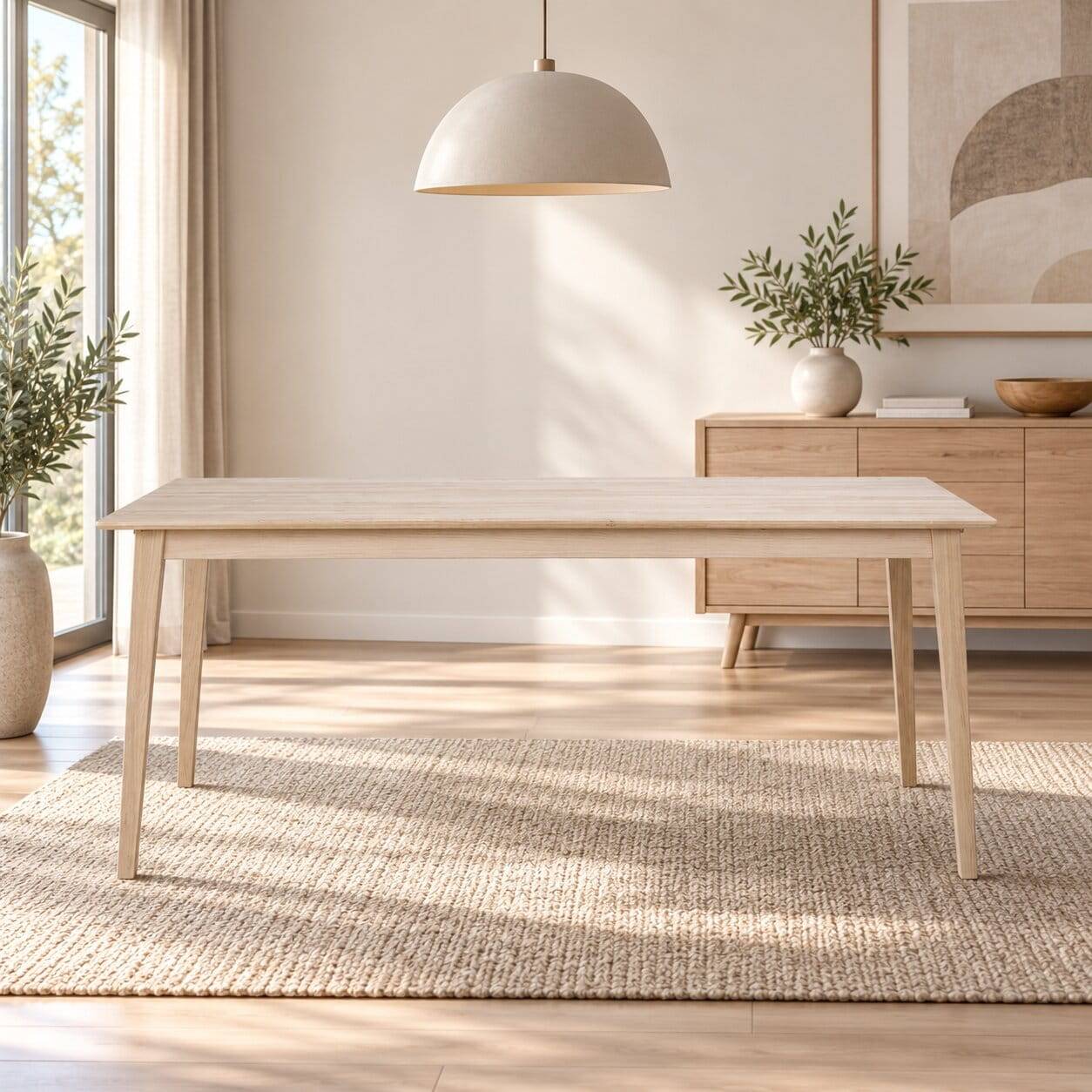 Eleganter Esszimmer Tisch aus Massivholz - Pessoa