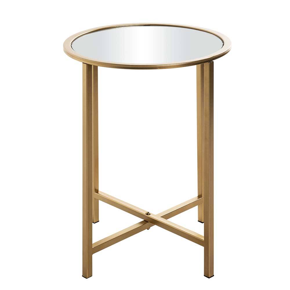 Eleganter Beistelltisch aus Spiegelglas - Lil