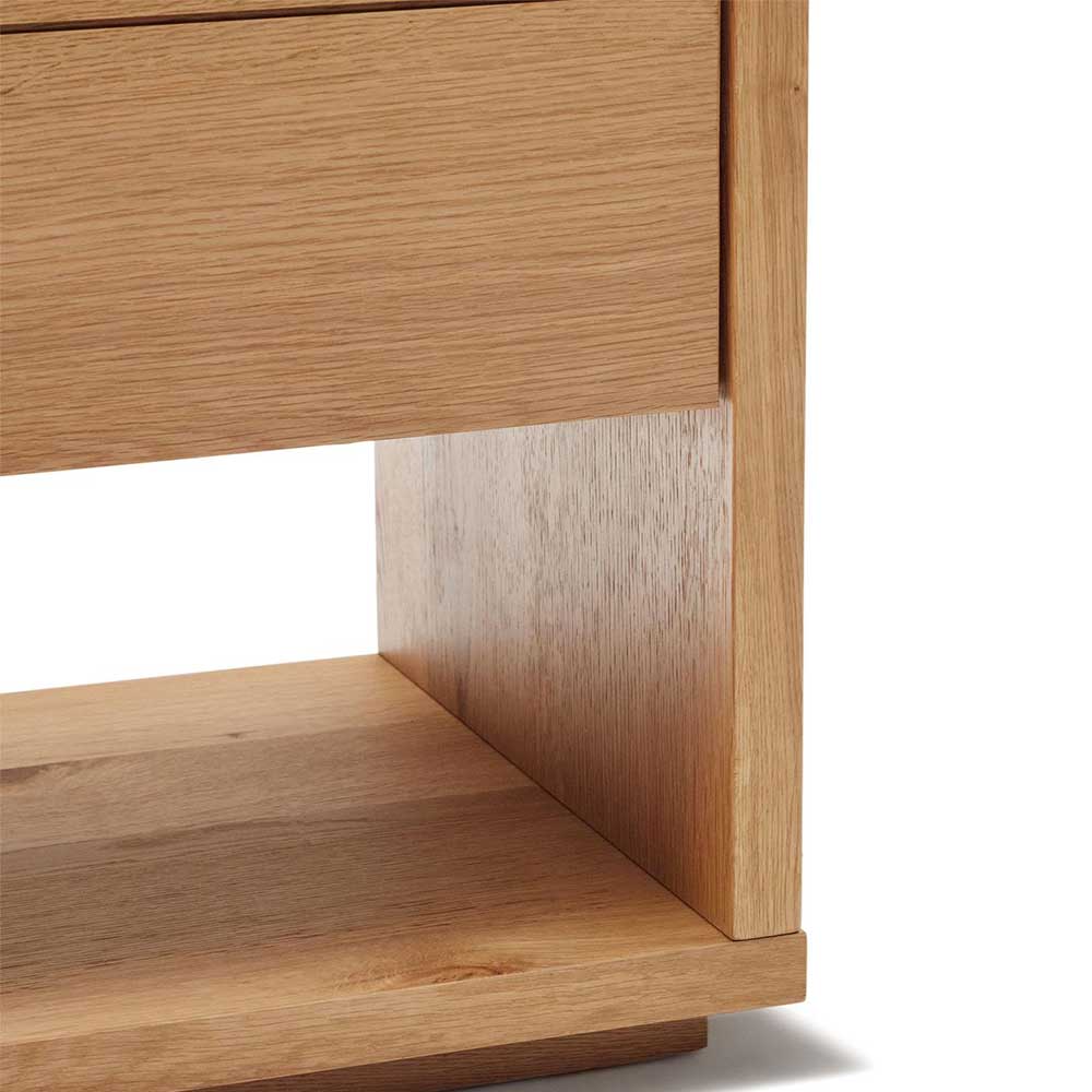 Moderner Wohnzimmerschrank in Eichefarben - Algaro