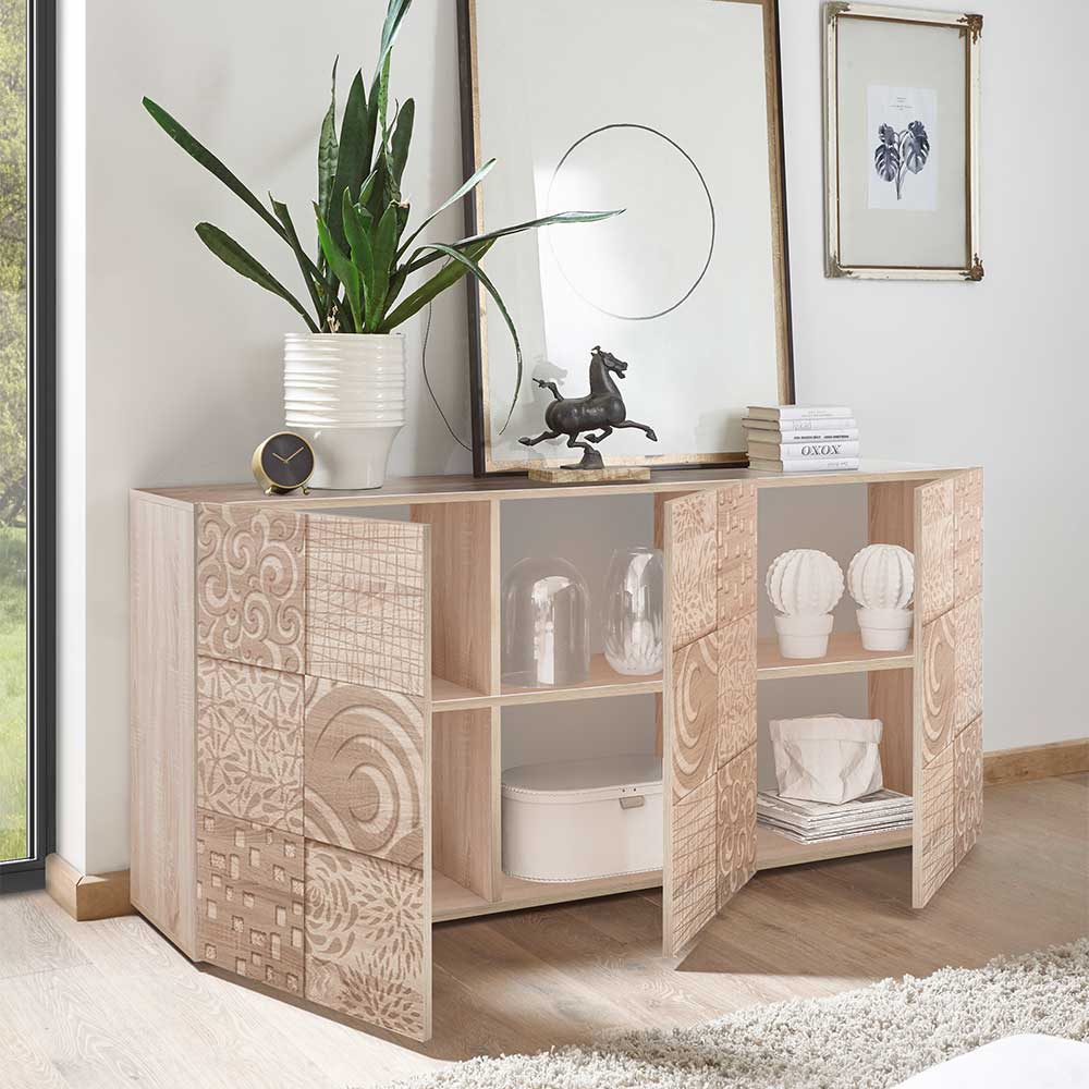 Wohnkombination modern - Bielvas (dreiteilig)