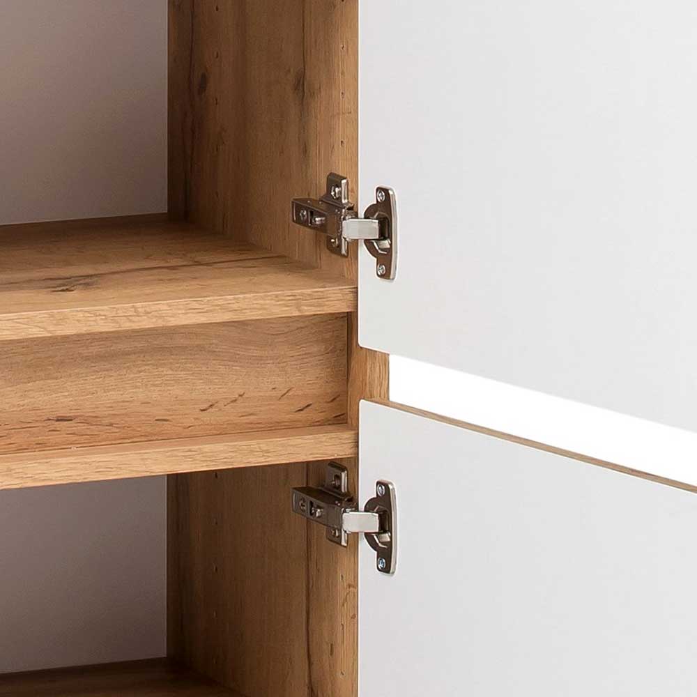 Midi Badschrank in Holzoptik Wildeiche - Drumias