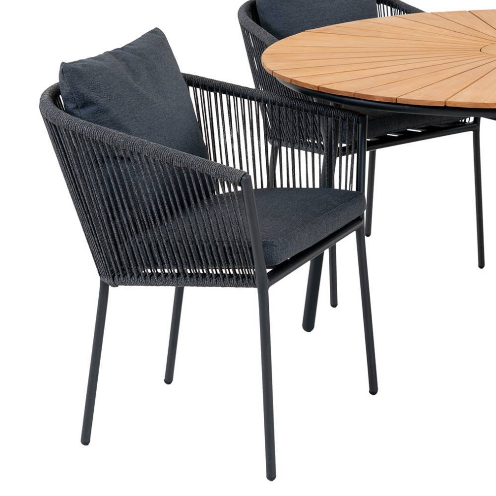 Outdoor Essgruppe im modernen Stil - Farmer (fünfteilig)