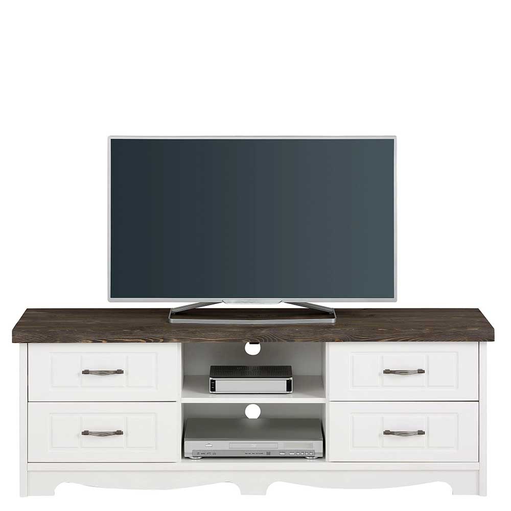 Modern Country TV Board aus Kiefer - Ayrinu