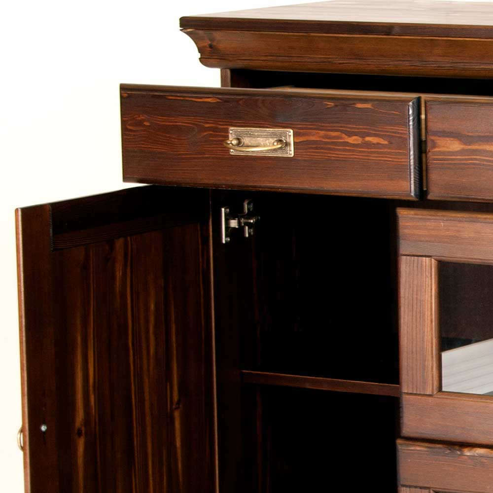 Sideboard mit Glas im Kolonialstil - Jurcavs