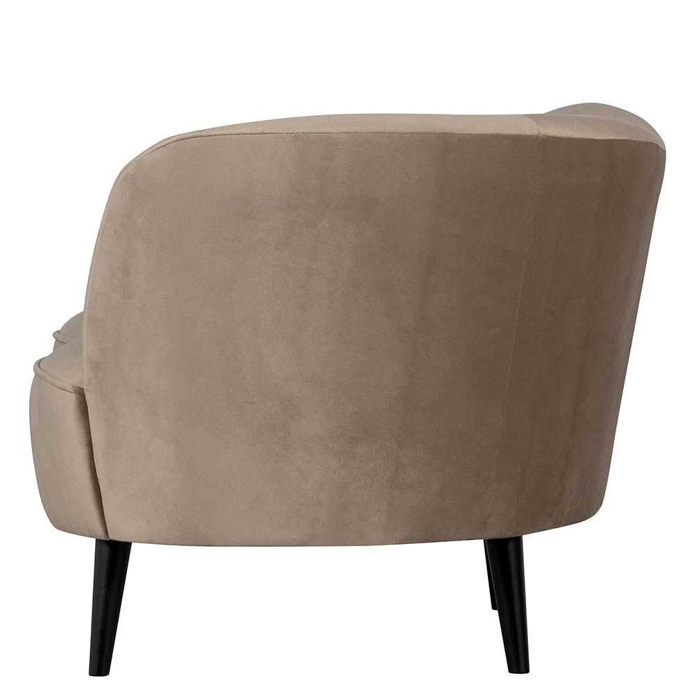 Retro Lounge-Sessel in Khaki Samit - Griffina
