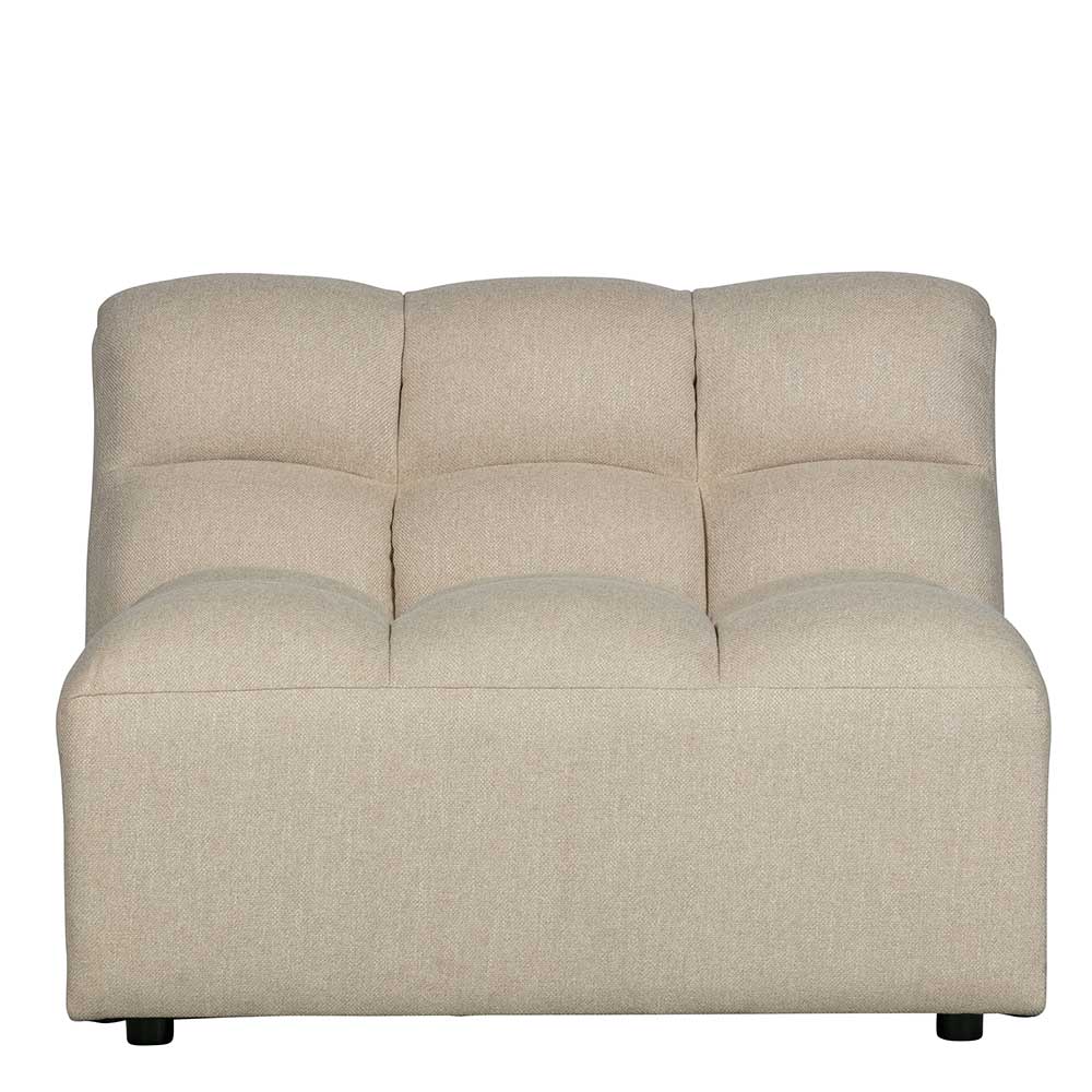 Design Sessel ohne Armlehnen in Beige - Grenvy