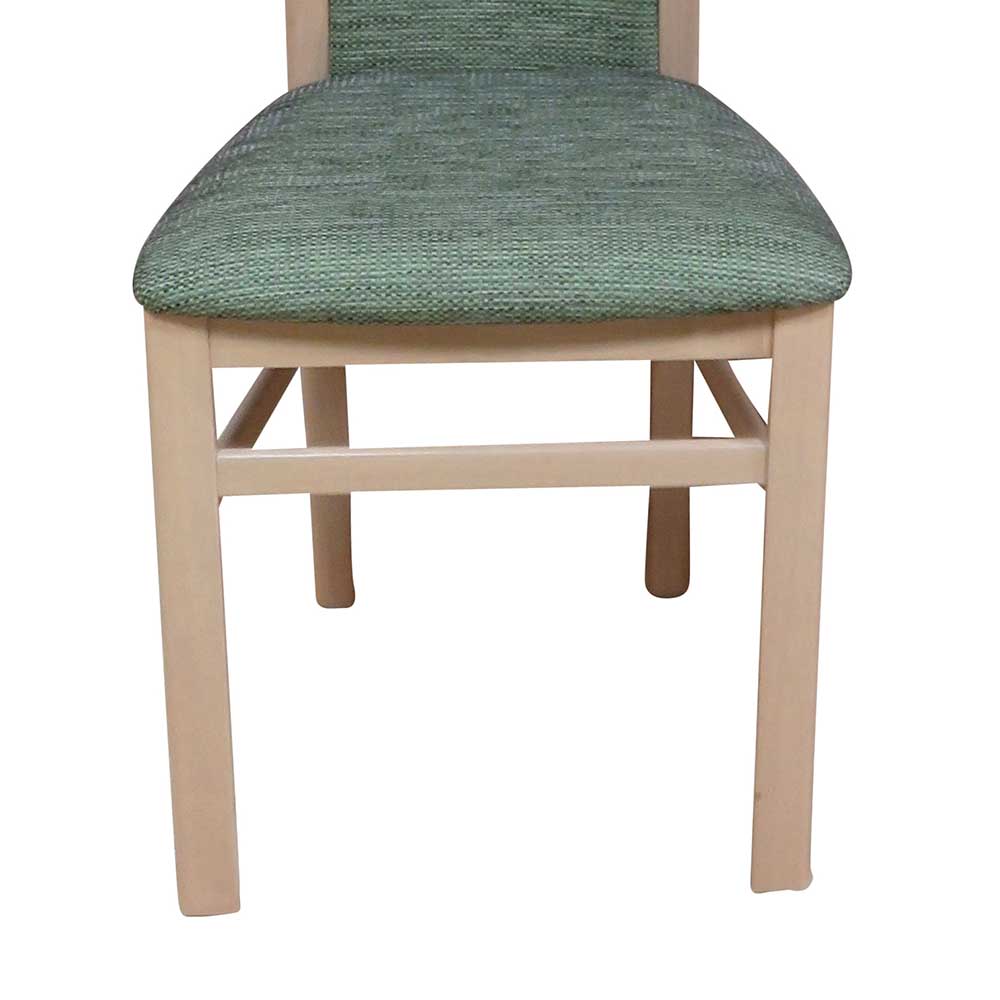 Stühle für Esszimmer & Küche Alwin in Oliv-Grün meliert (2er Set)