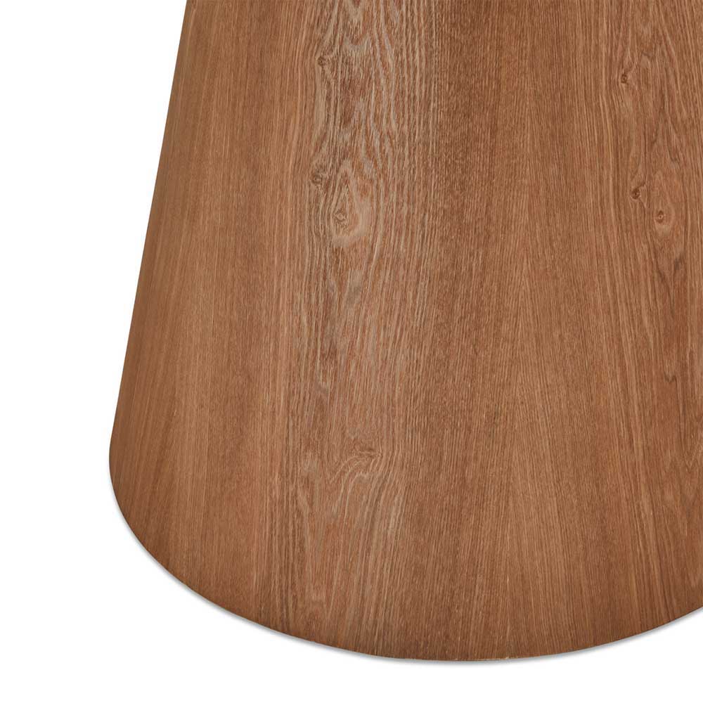 Ovaler Esszimmer Designtisch in Eiche Furnier - Bean