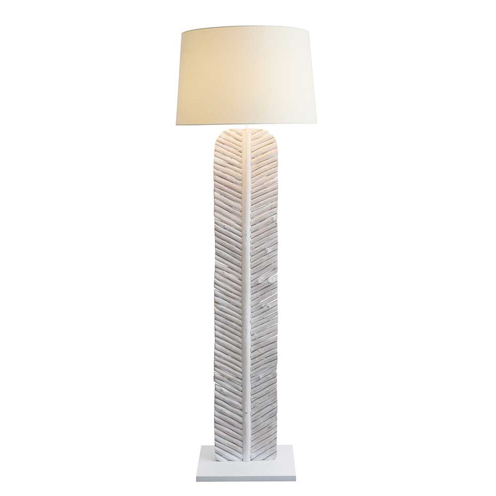 Design Stehleuchte in Weiß - Syrianco