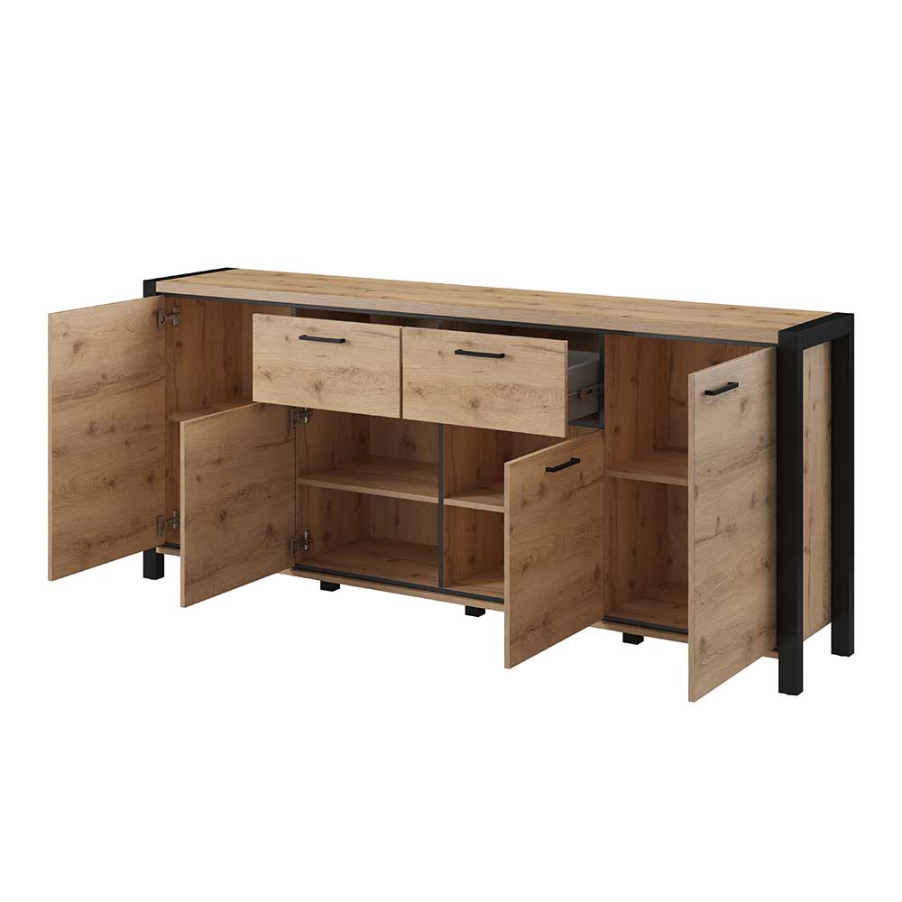 Industrial Sideboard in 213x91x41 cm - Zavorra