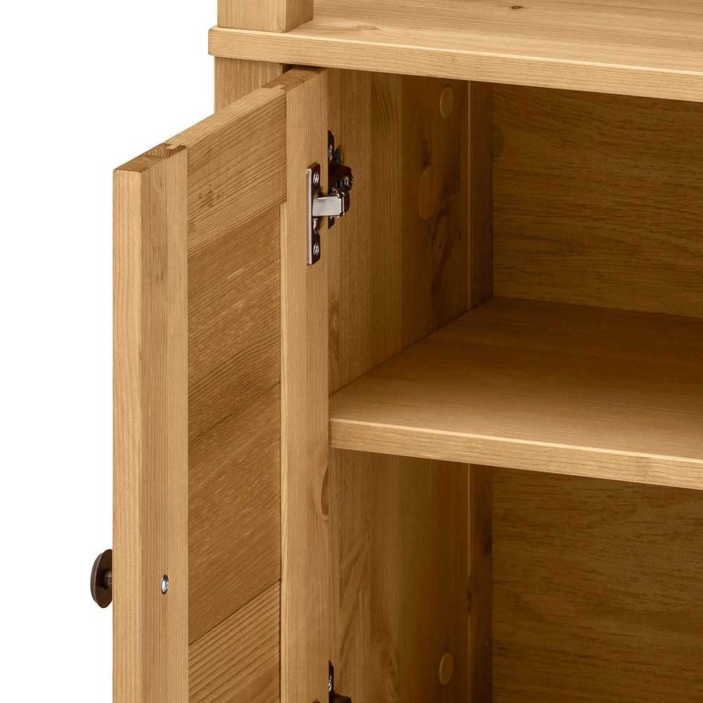 34x86x30 Badschrank mit Lamellentür & Ablage - Zavieca I