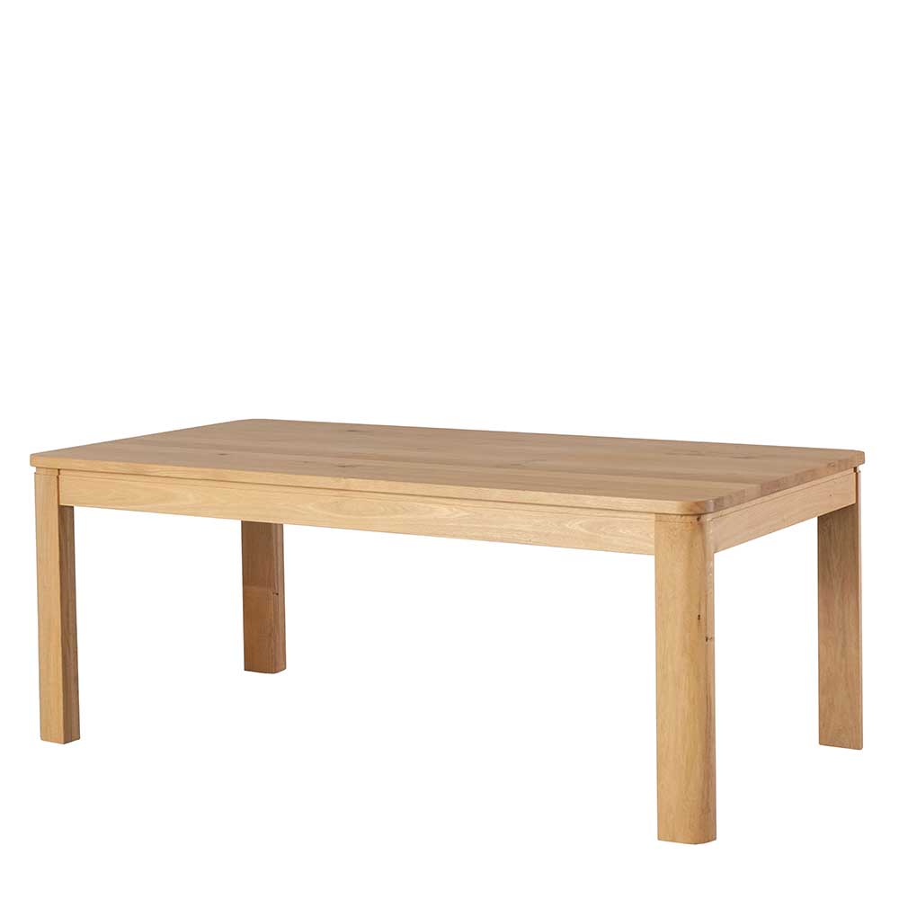 Massiver Wildeiche Holztisch fürs Esszimmer - Acmida