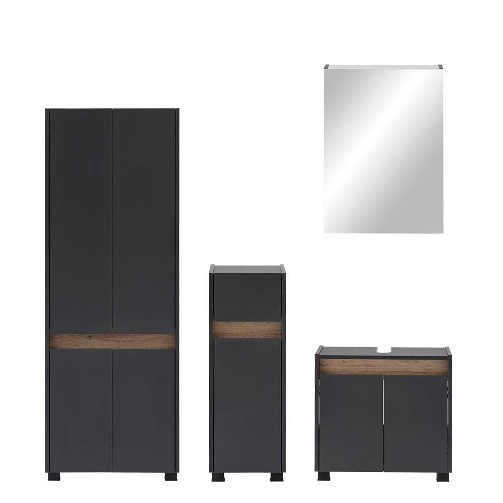 Badezimmermöbel modern - Marcius (vierteilig)