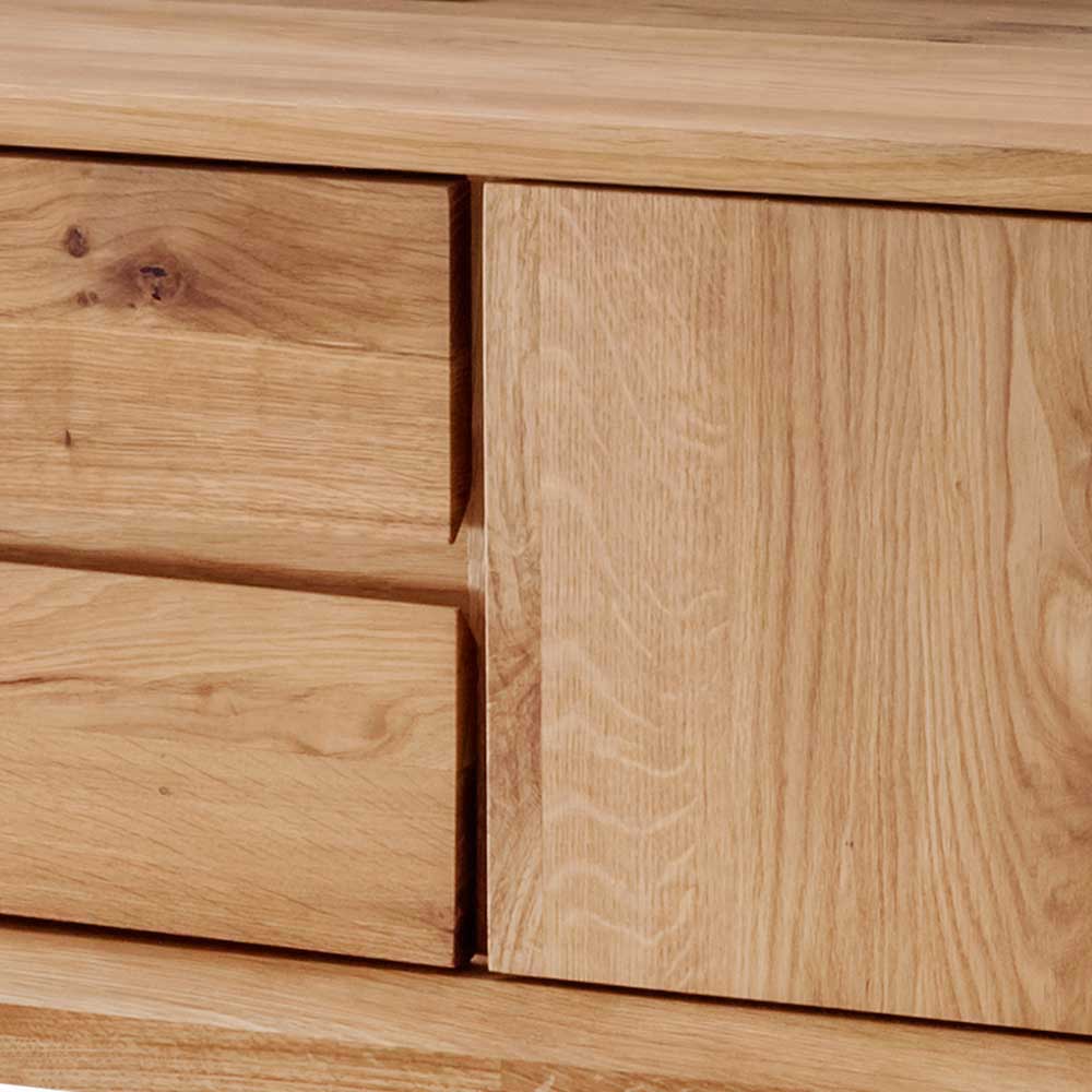 Massivholz Lowboard für TV 180x50x50 cm - Lampione