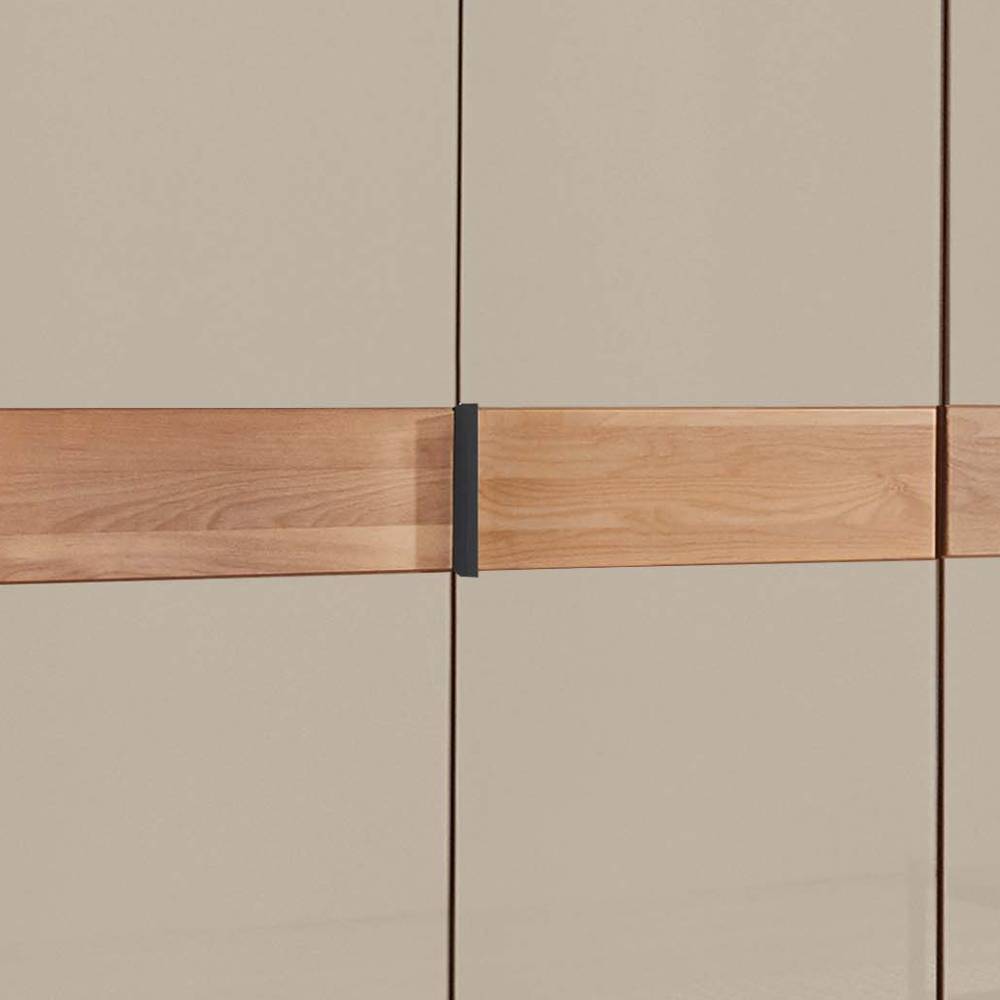 4-türiger Schlafzimmerschrank in Champagner - Angelina