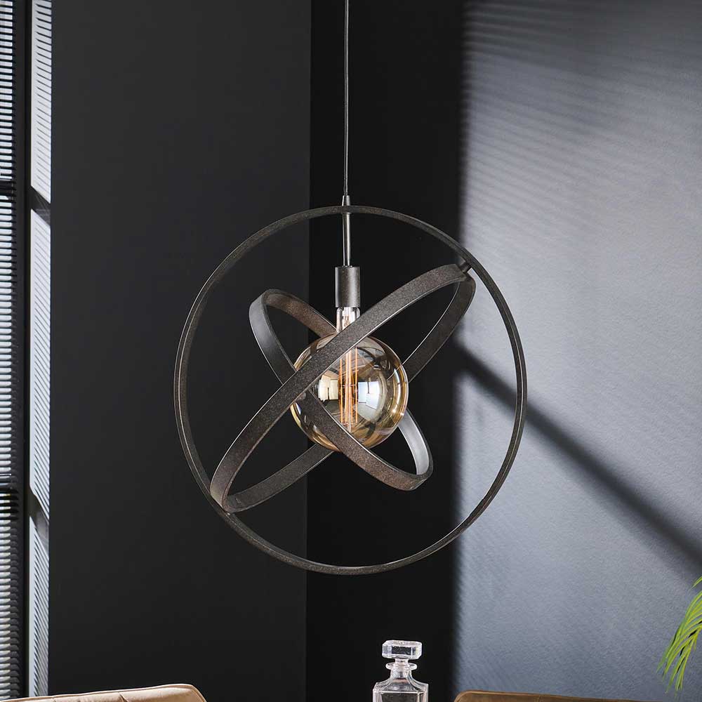 Pendelleuchte im Industrial Look aus Metall - Scotias