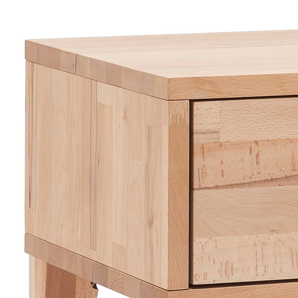 Massivholz Nachtkommode Droad aus Kernbuche geölt