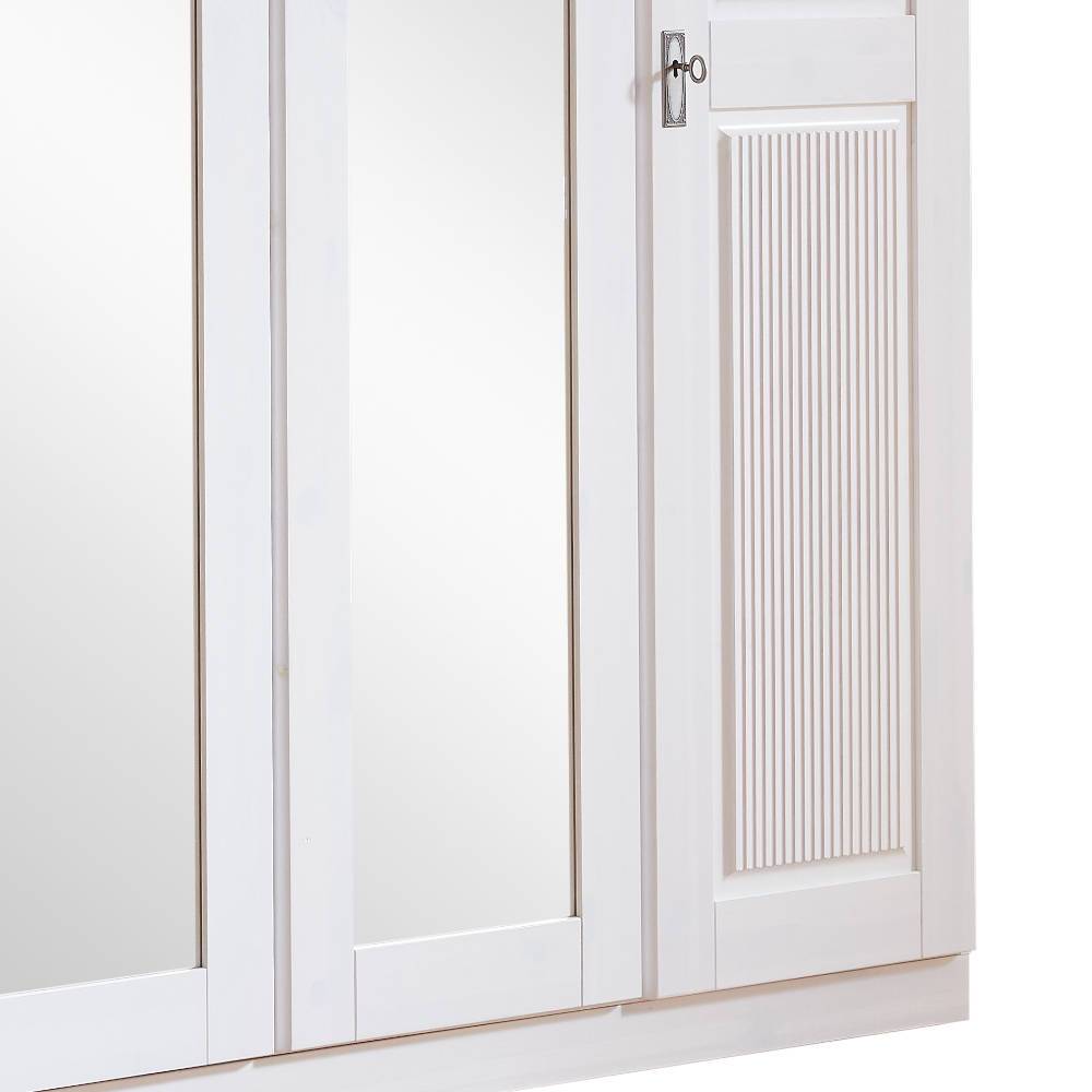 5-türiger Kleiderschrank im Modern Country Style - Kazanova
