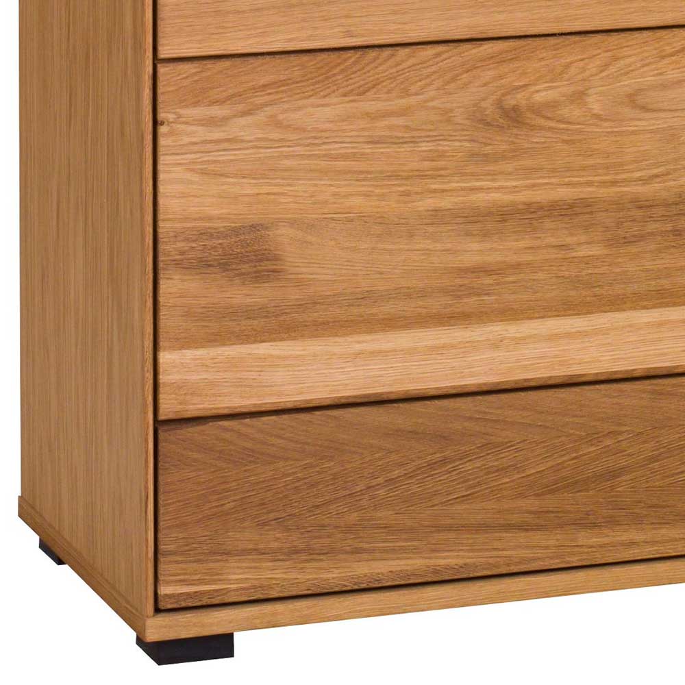 102x148x42 Highboard mit Glas Einsatz - 4-türig - Sennya
