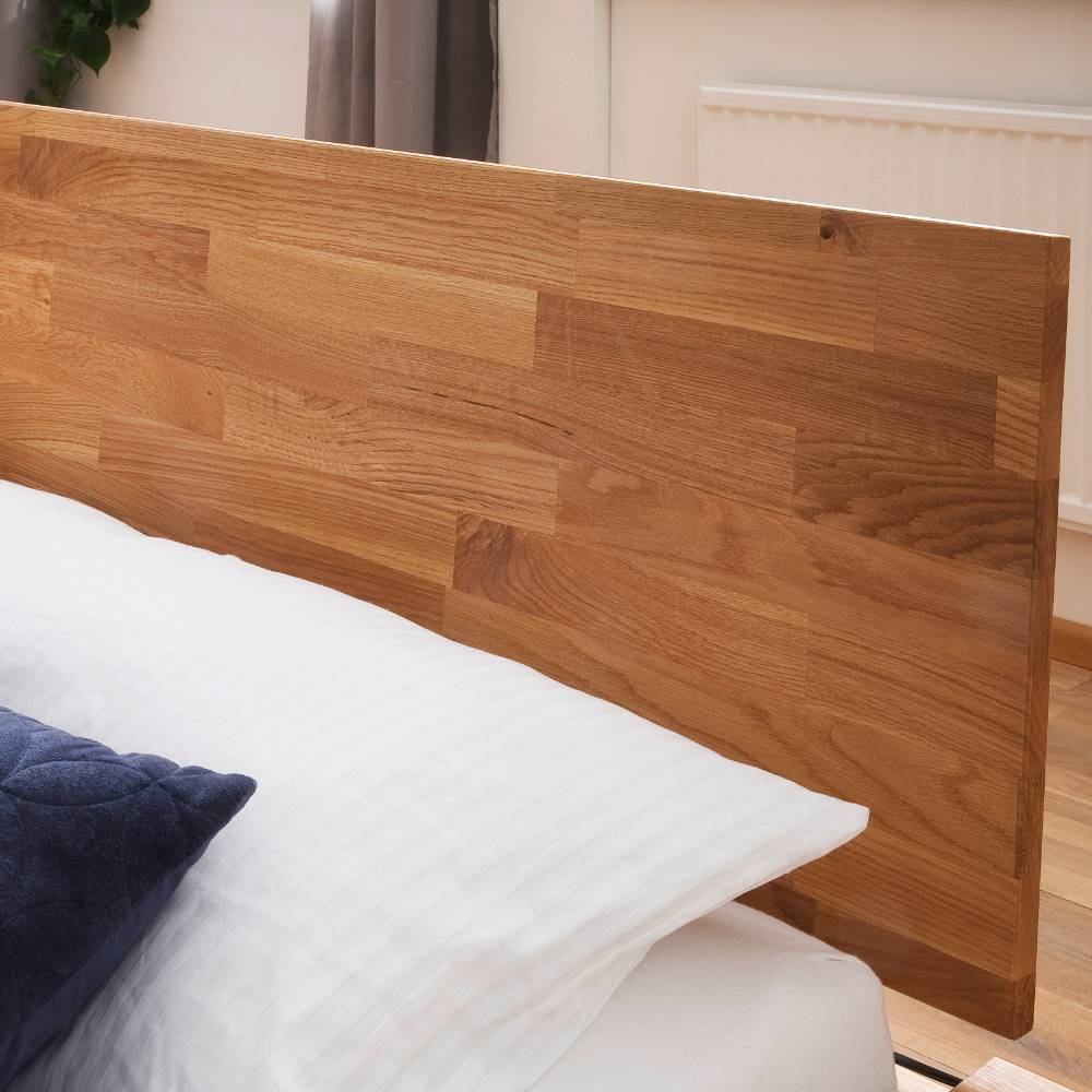Holzbett mit einteiligem Kopfteil - Gunnar