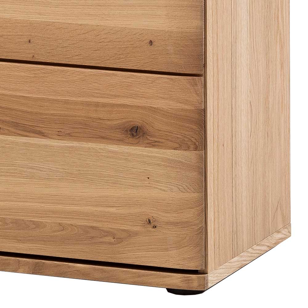 90x136x37 Stauraumvitrine als Highboard - Crupean
