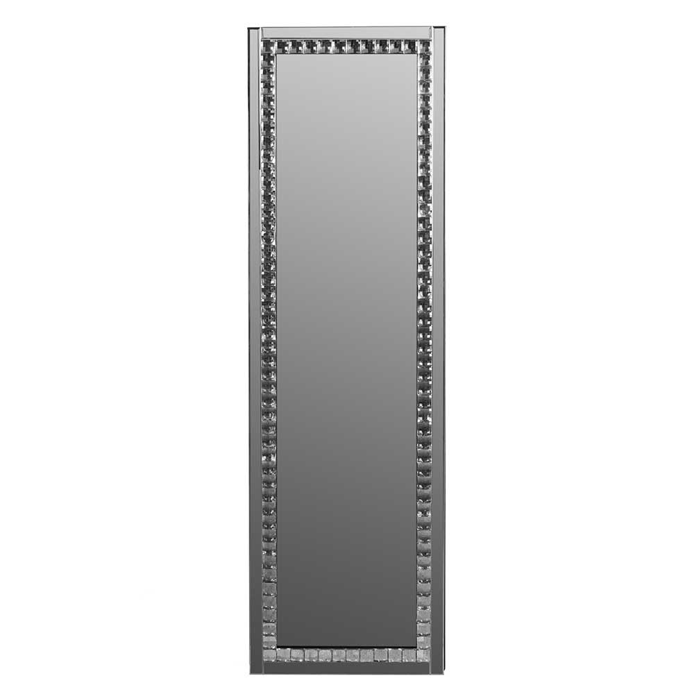 35x120x9 cm Schmuckschrank mit Spiegel-Schiebetür - Calocta