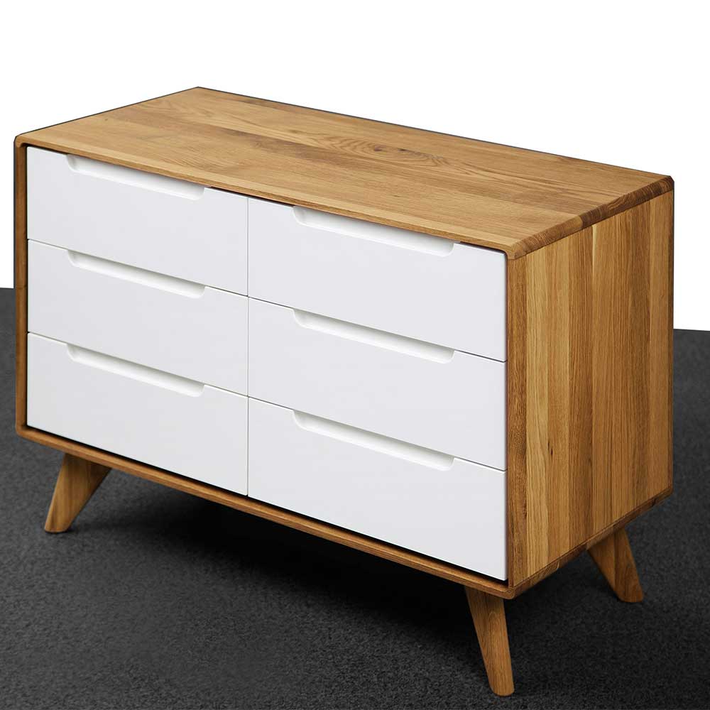 90x63x40 Design Kommode mit sechs Schubladen - Diesta