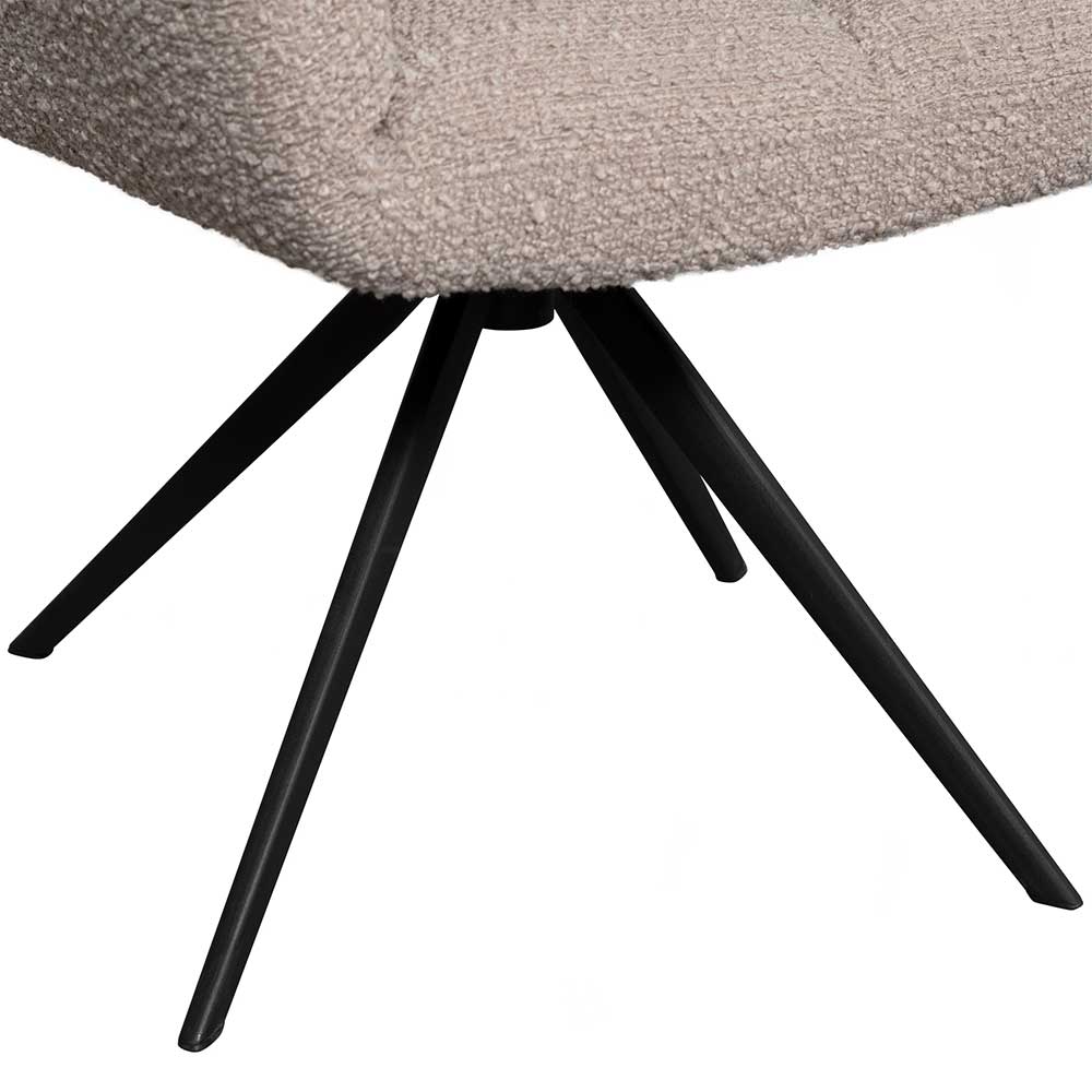 Boucle Tischsessel drehbar - Ejolas