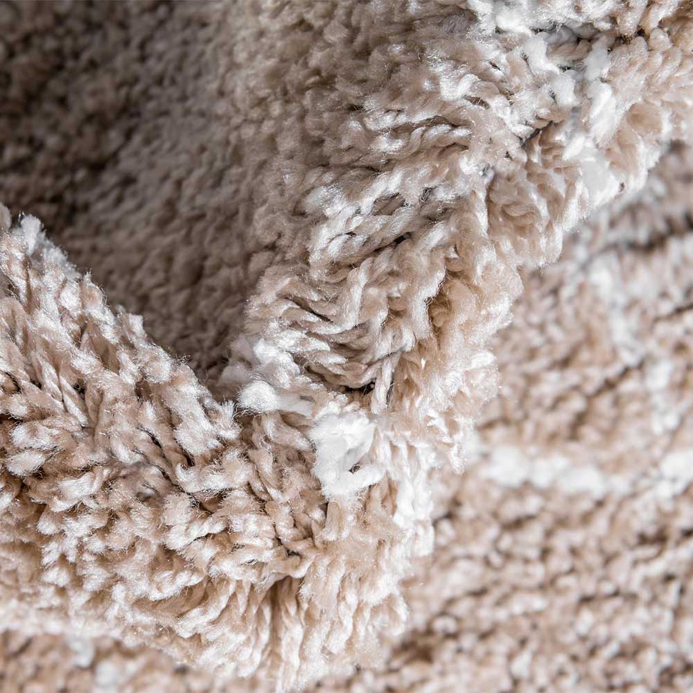 Teppich mit hohem Flor - 150 cm rund - Alli