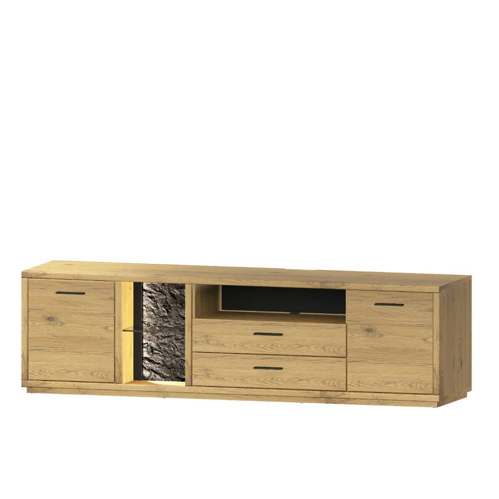 Design-Wohnwand-Set modern - Friburgo (dreiteilig)
