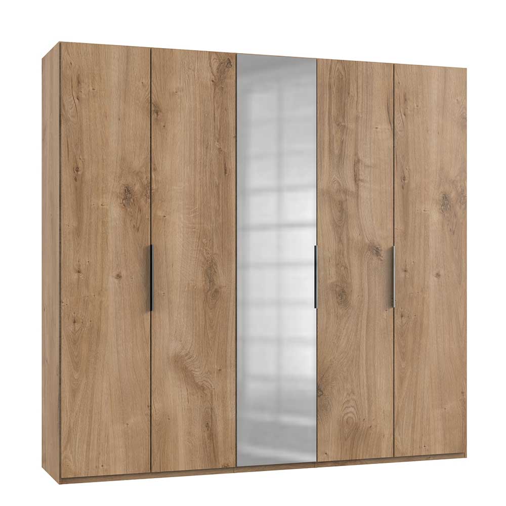 5-türiger Kleiderschrank mit einer Spiegeltür - Dagidoyo
