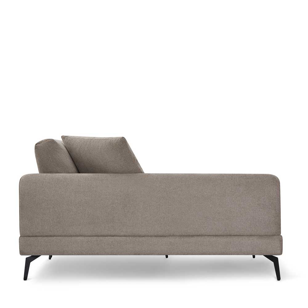 Taschenfederkern Eckcouch in Beige - Kosmyna