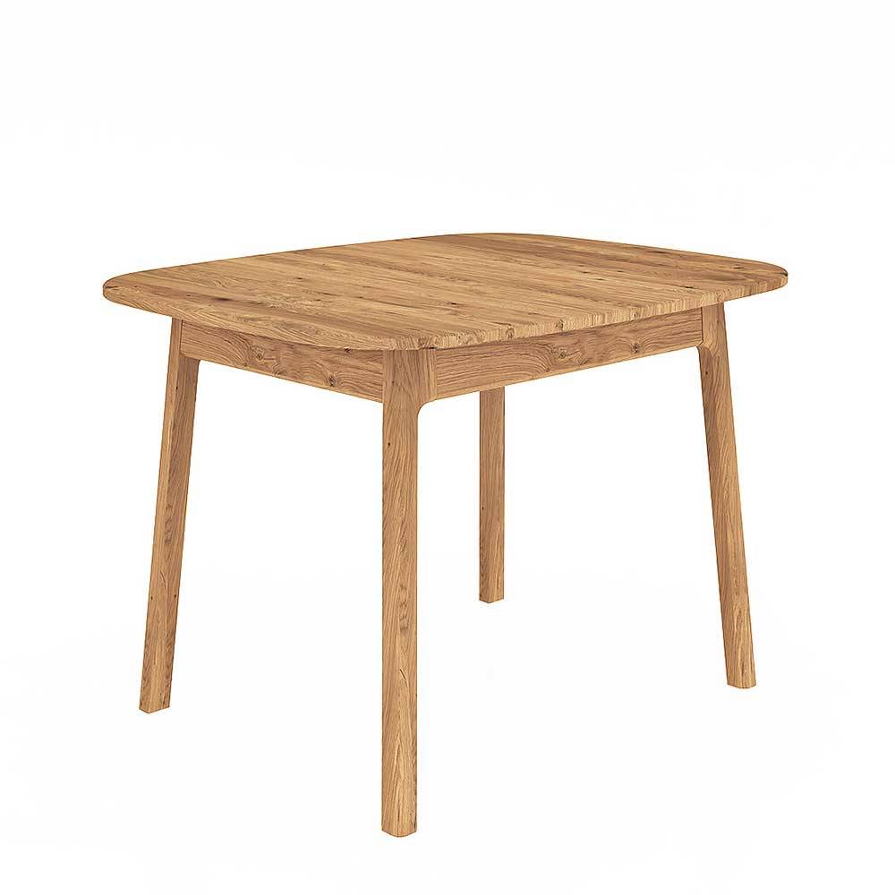 Wildeiche Tisch - 90 cm tief - Laida