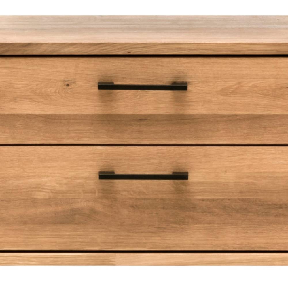 60 cm breites Industrial-Regal aus Wildeichenholz - Ingbo