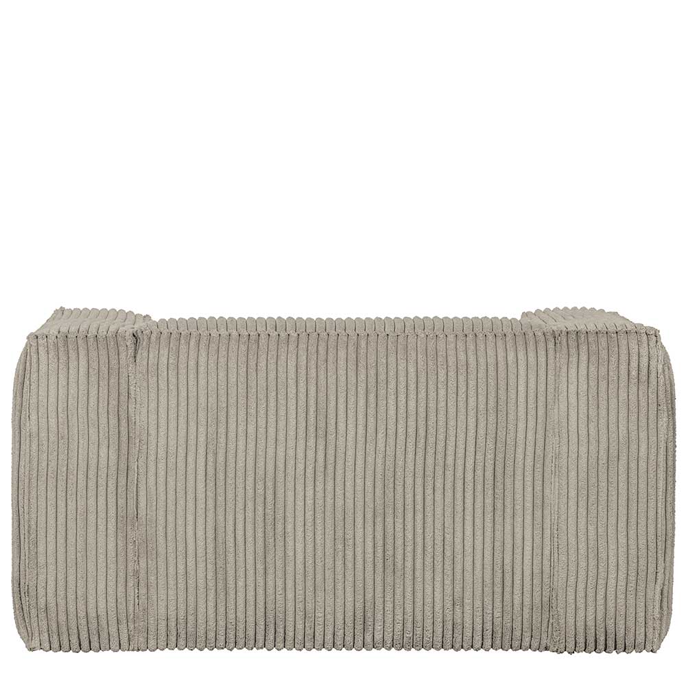 Trendiger Cordsessel in Beige - Setmora