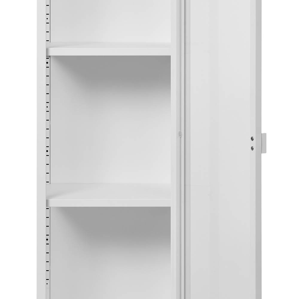Weiße Vitrine aus Stahl - Sancrez