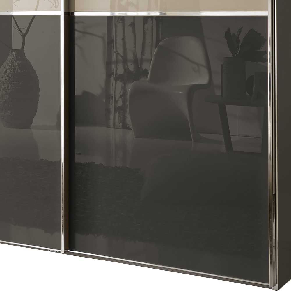Schwebetüren Schlafzimmerschrank 300 cm breit - Tinaron