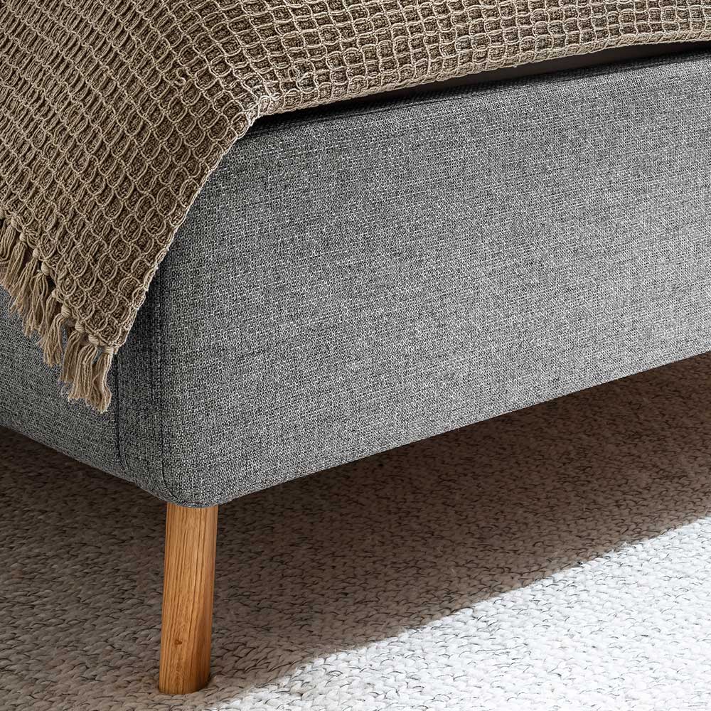 Polsterbett mit Bettkasten unterm Lattenrost - Floro