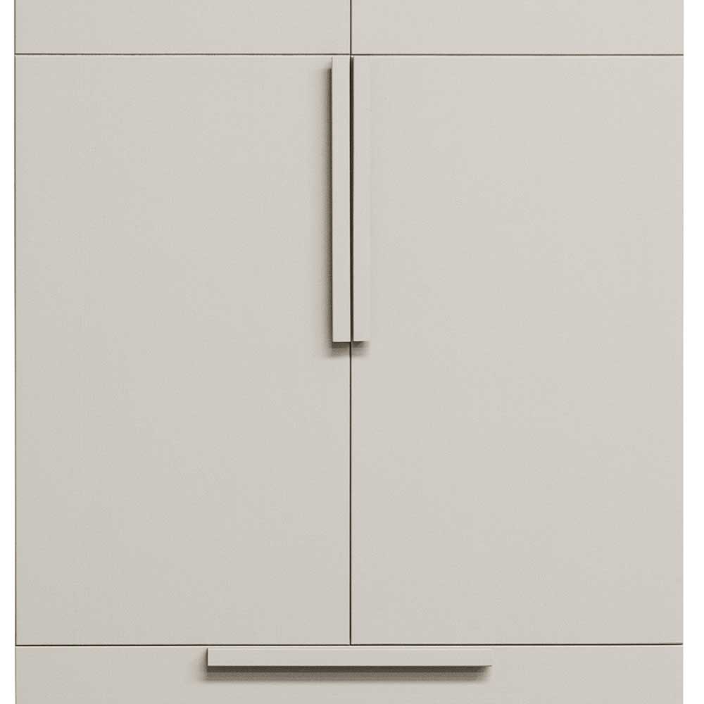 Kleiderschrank in Hellgrau - Anela