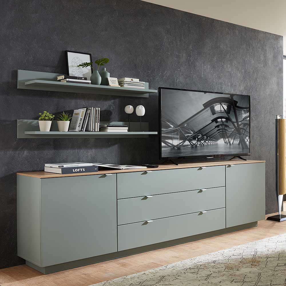 Modernes Sideboard mit Metallgriffen - Yoan