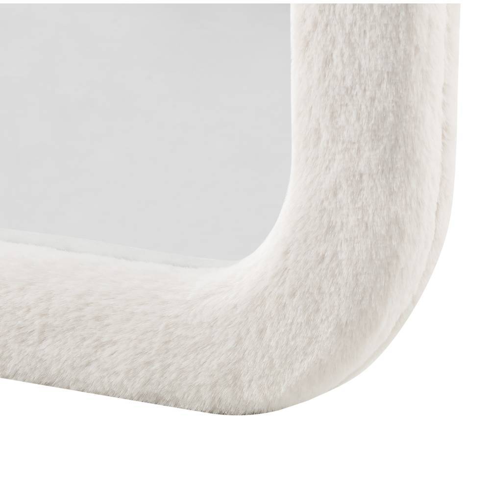 Großer Anlehnspiegel in Beige - Lannla