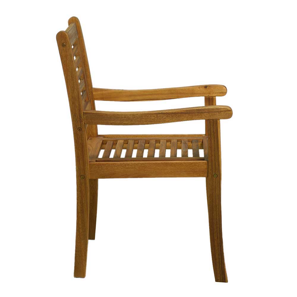 Akazie Gartengruppe mit Tisch oval - Egina (vierteilig)
