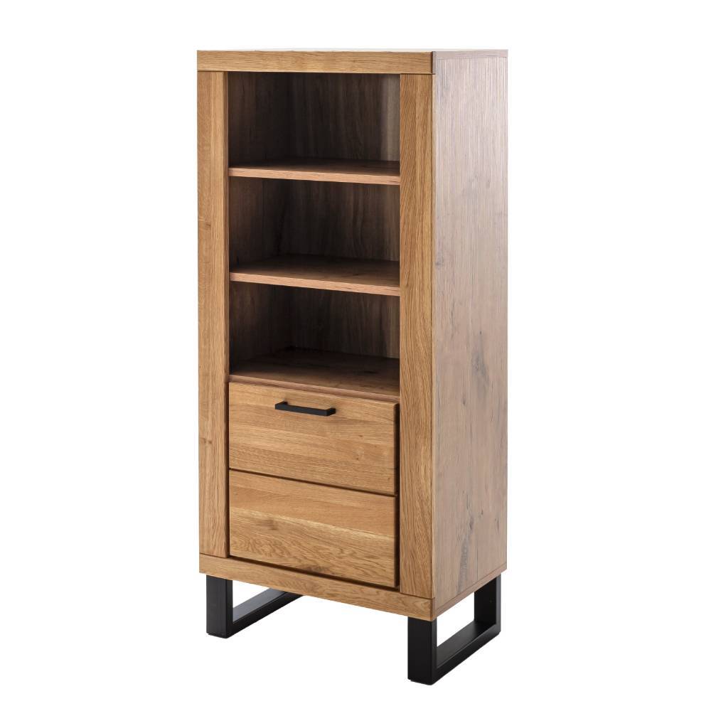 Wohnzimmer Regal in Wildeiche teilmassiv - Scarlett