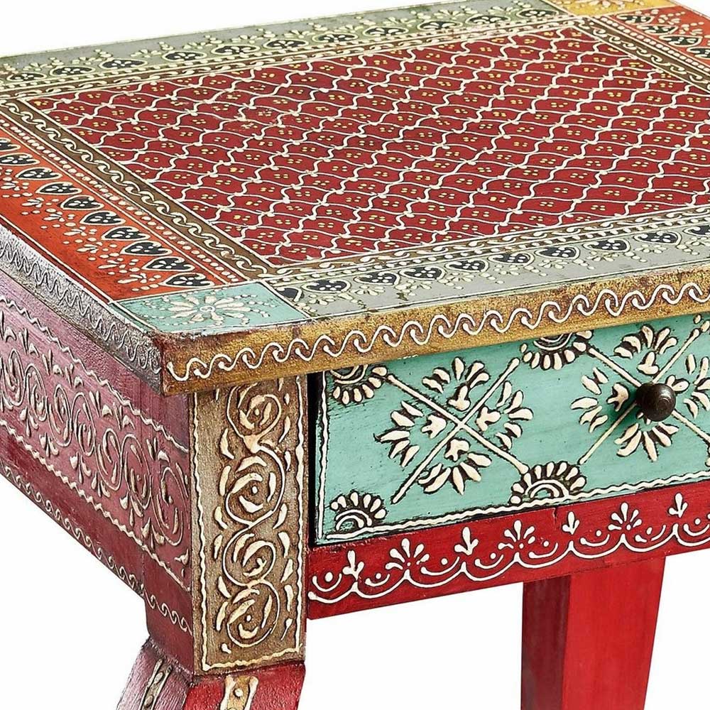 Beistelltisch mit Schublade orientalisch - Camelon