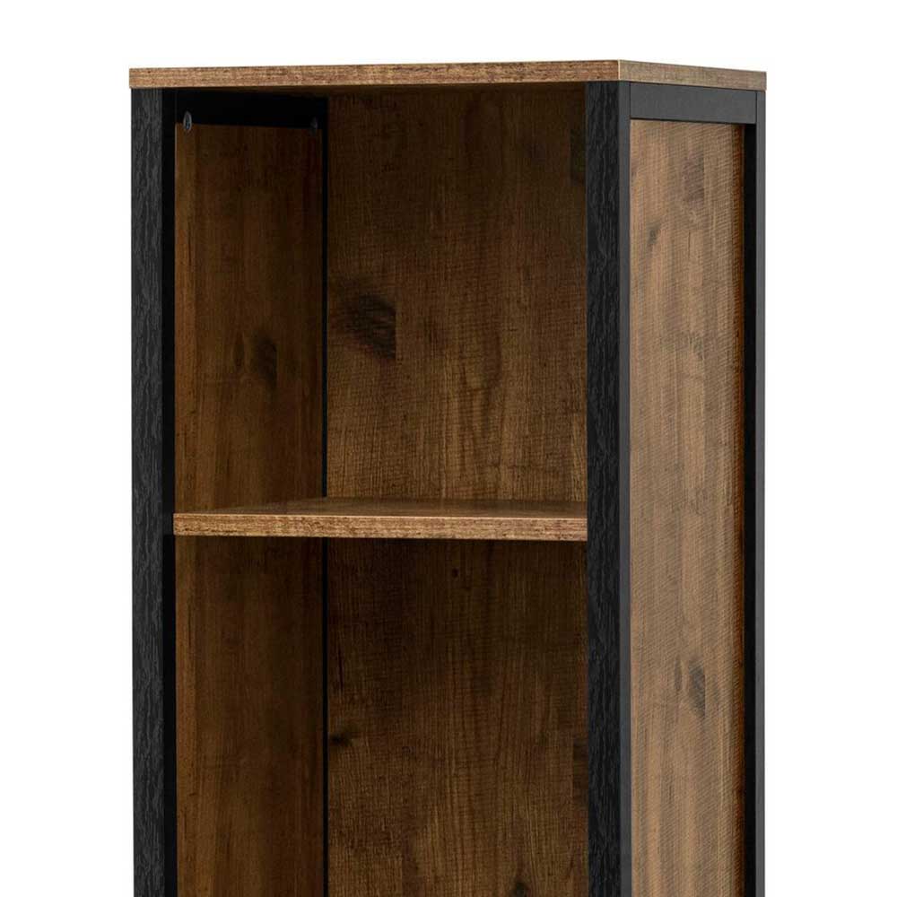 Badezimmer Hochschrank in verwitterter Holzoptik - Cosima