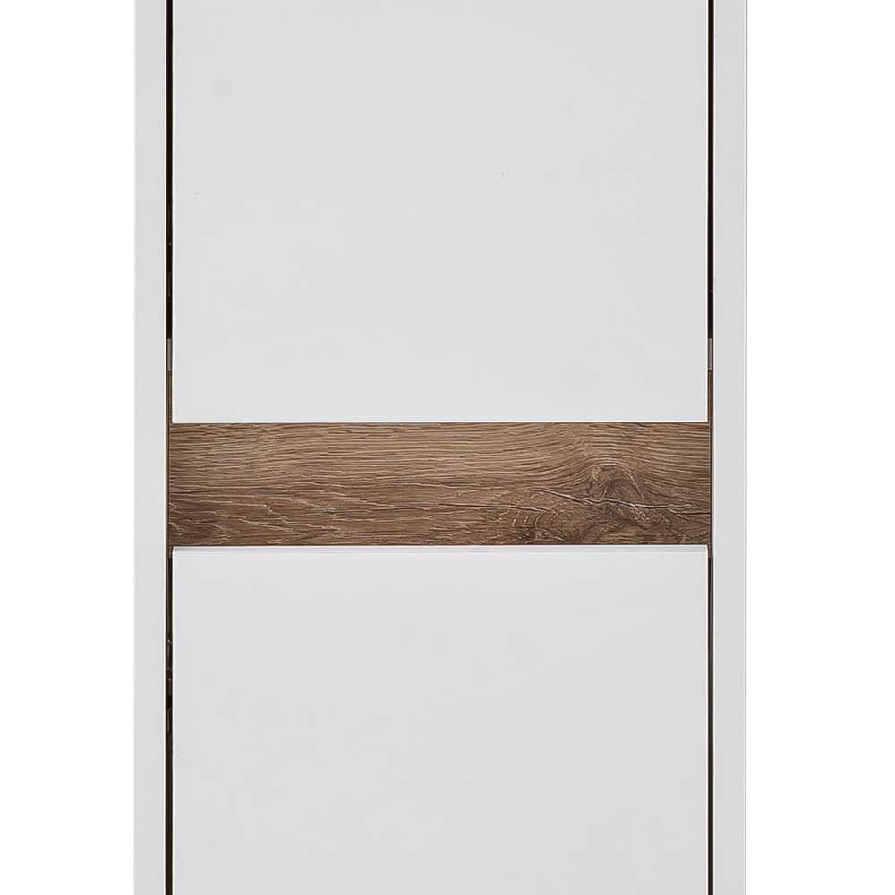 31 cm schmaler Badschrank in Weiß - Etravia