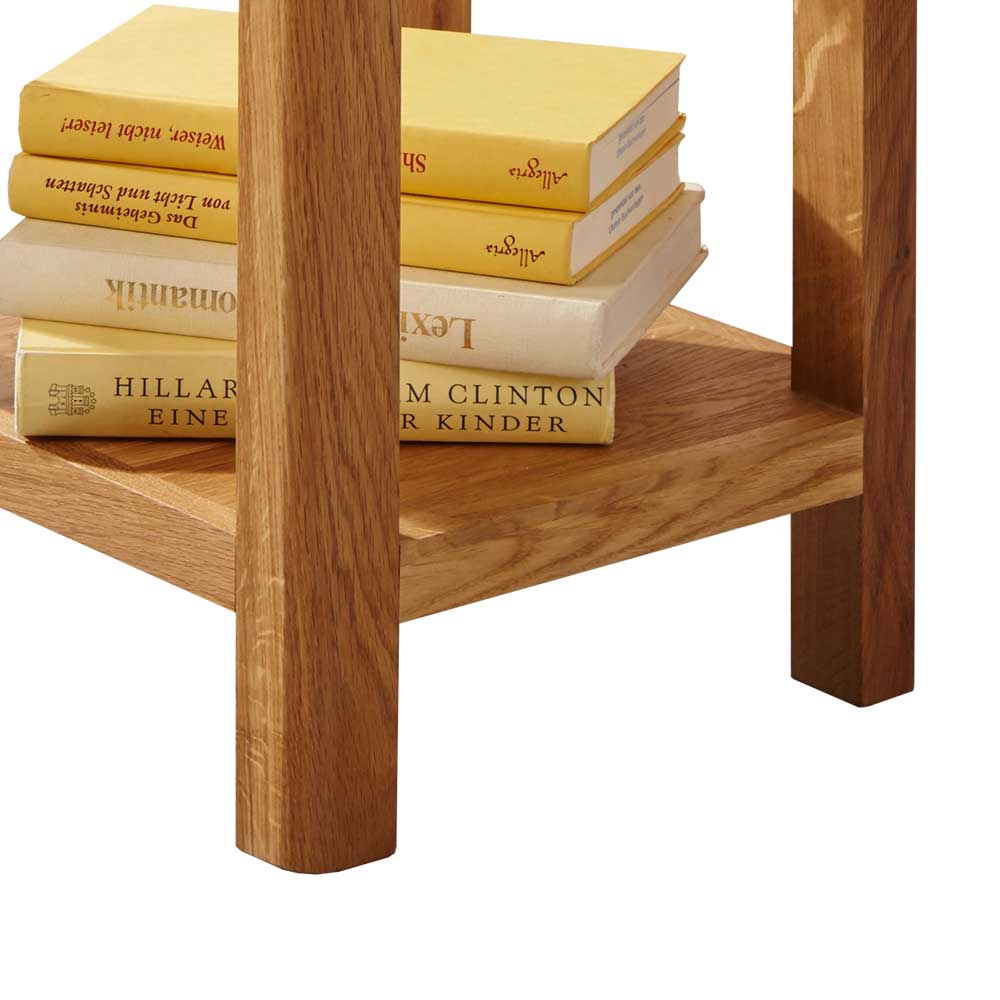 Blumensäule aus Wildeiche Massivholz - Uvinessa
