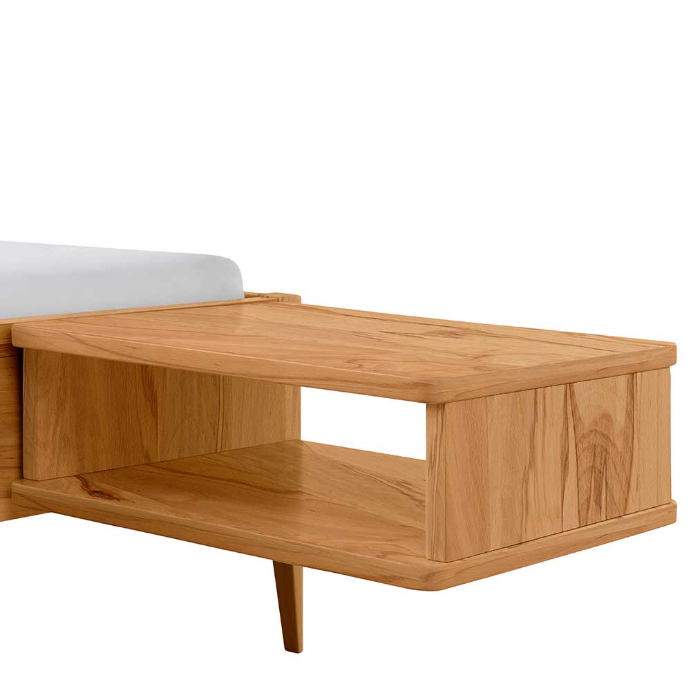 Wildbuche Bett 140x200 cm ohne Kopfteil - Reddi