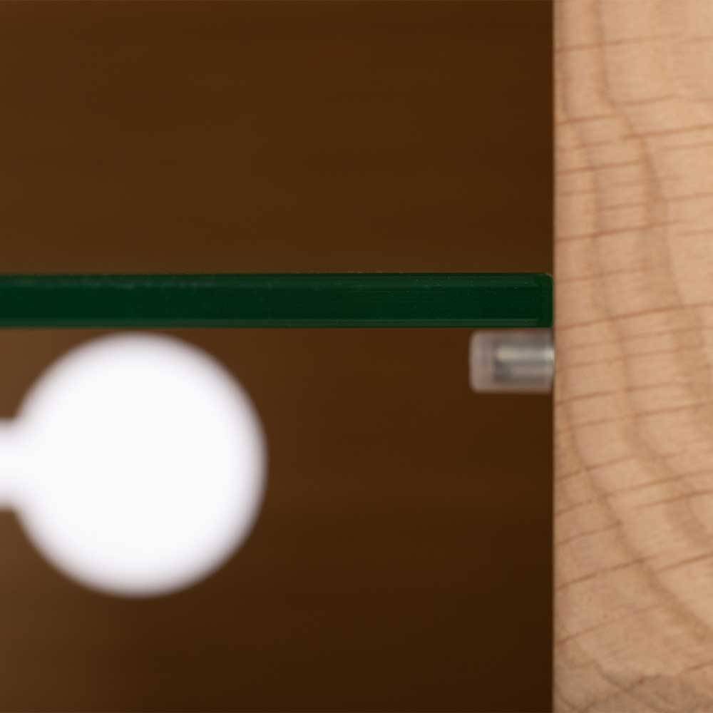 Massivholz TV Board aus Eiche Bianco - Bakaras