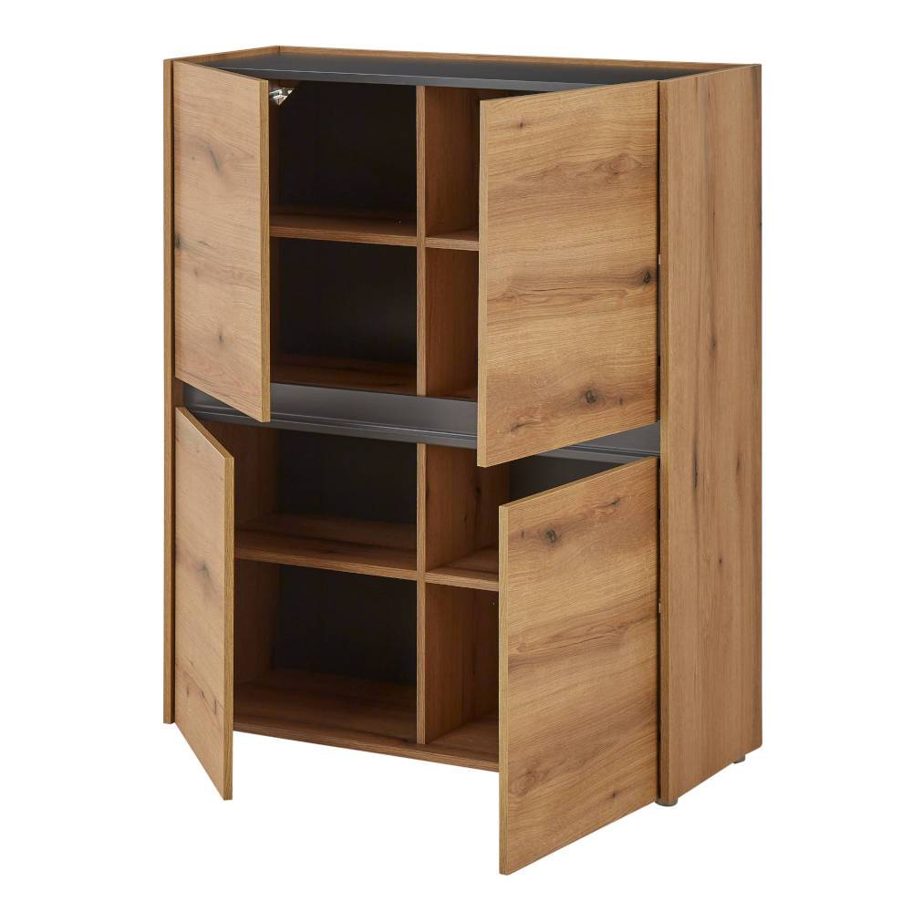 4-türiges Highboard modern - Colomania